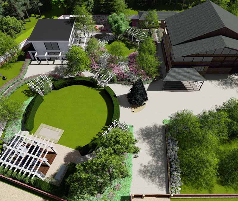 «Greentrava»: 3Д-визуализация ландшафта