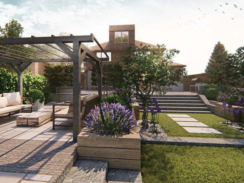 «Greentrava»: 3D-візуалізація ландшафту (Київ, Київська область) – фото 2