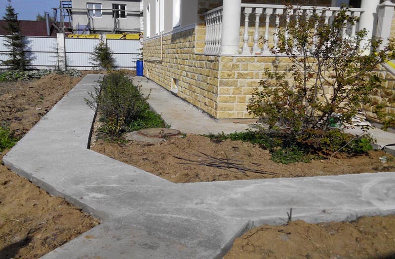 «Greentrava»: Бетонування доріжок та майданчиків (Київ, Київська область) – фото 3