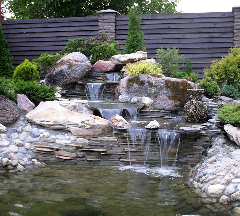 «Greentrava»: Создание декоративных водопадов (Киев, Киевская область) – фото 2