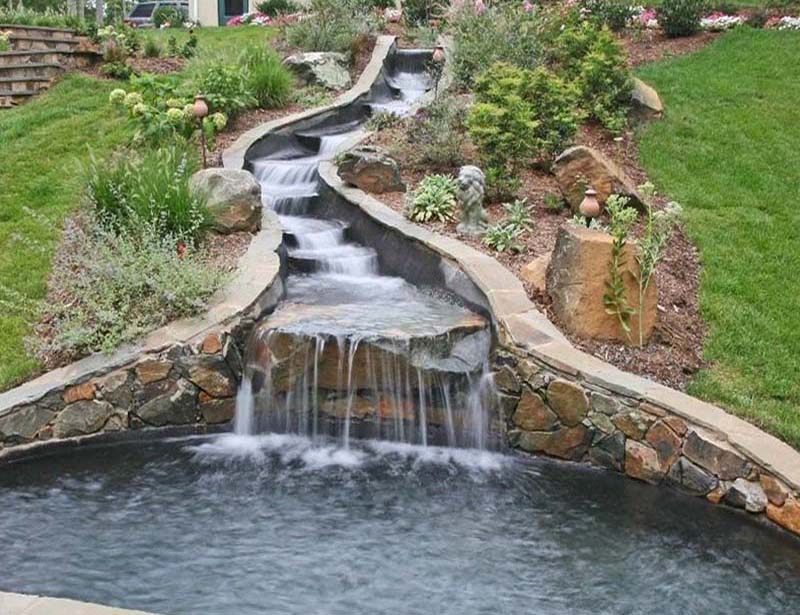 «Greentrava»: Створення декоративних водоспадів (Київ, Київська область) – фото 1