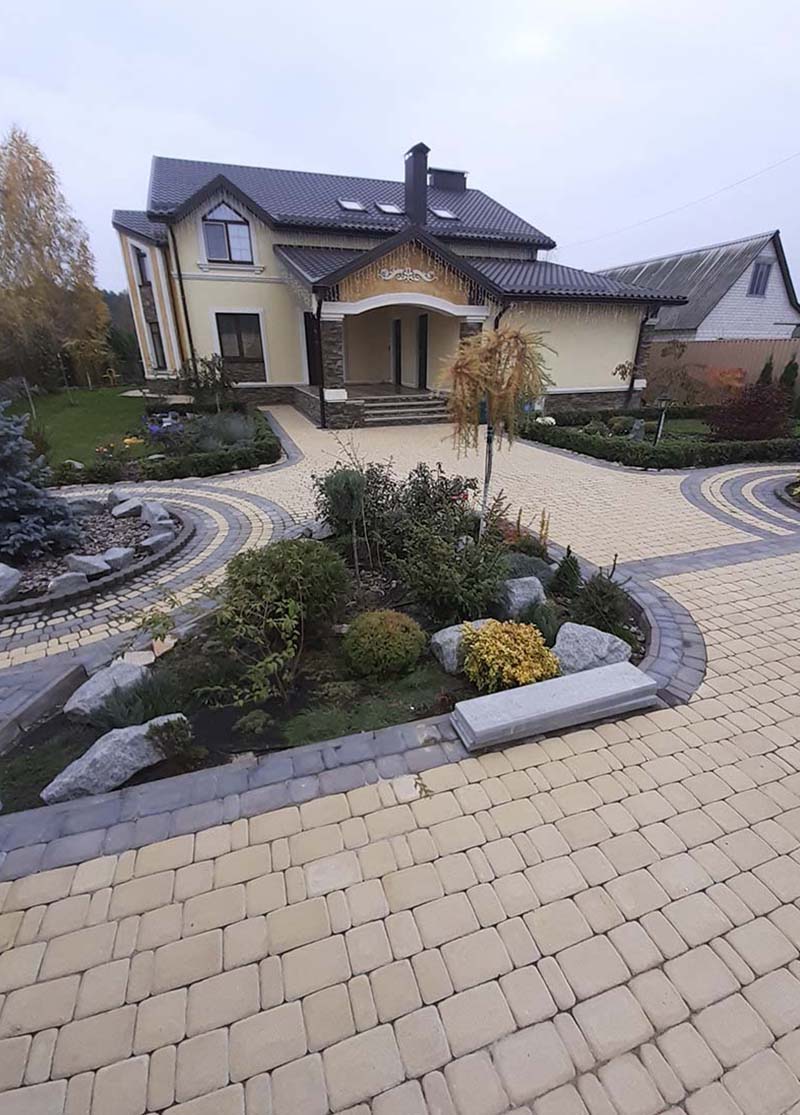 «Greentrava»: Укладка тротуарной плитки (Киев, Киевская область) – фото 2